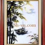 乡村风景画手工刺绣＝鄉間情懷　23＝SHVN 1123 - 30cm x 45cm (2)